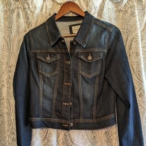 Cropped Jean Jacket Large
